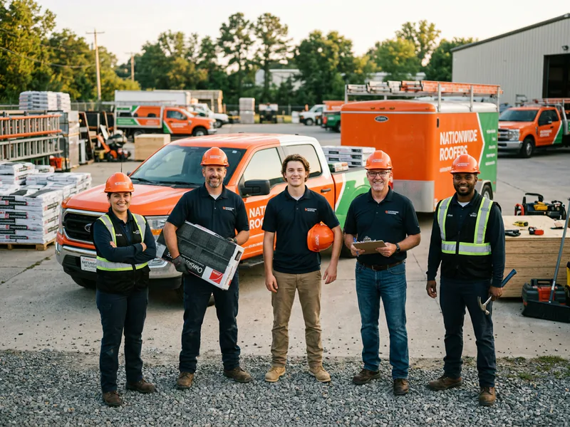 Natiowide Roofers - roof installation in Pineville near me